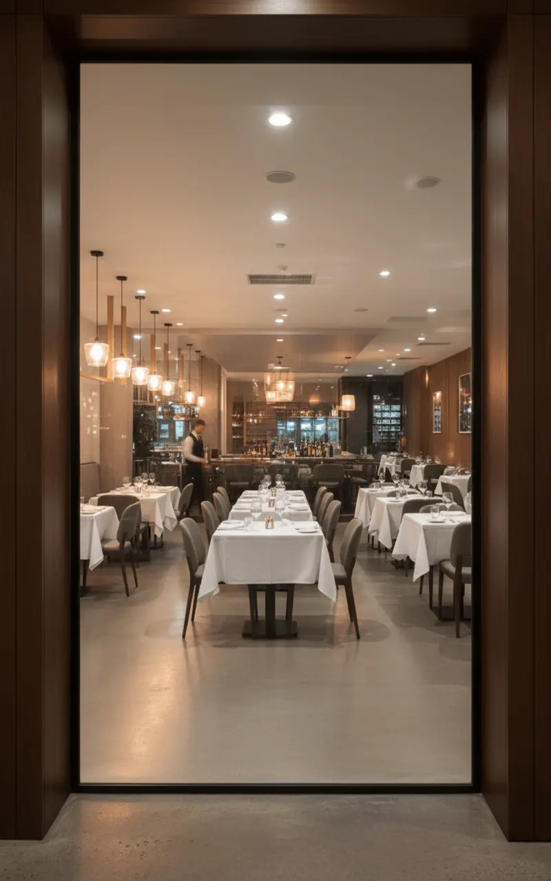 Smart privacy glass in opaque mode - switchable glass for Chennai offices
