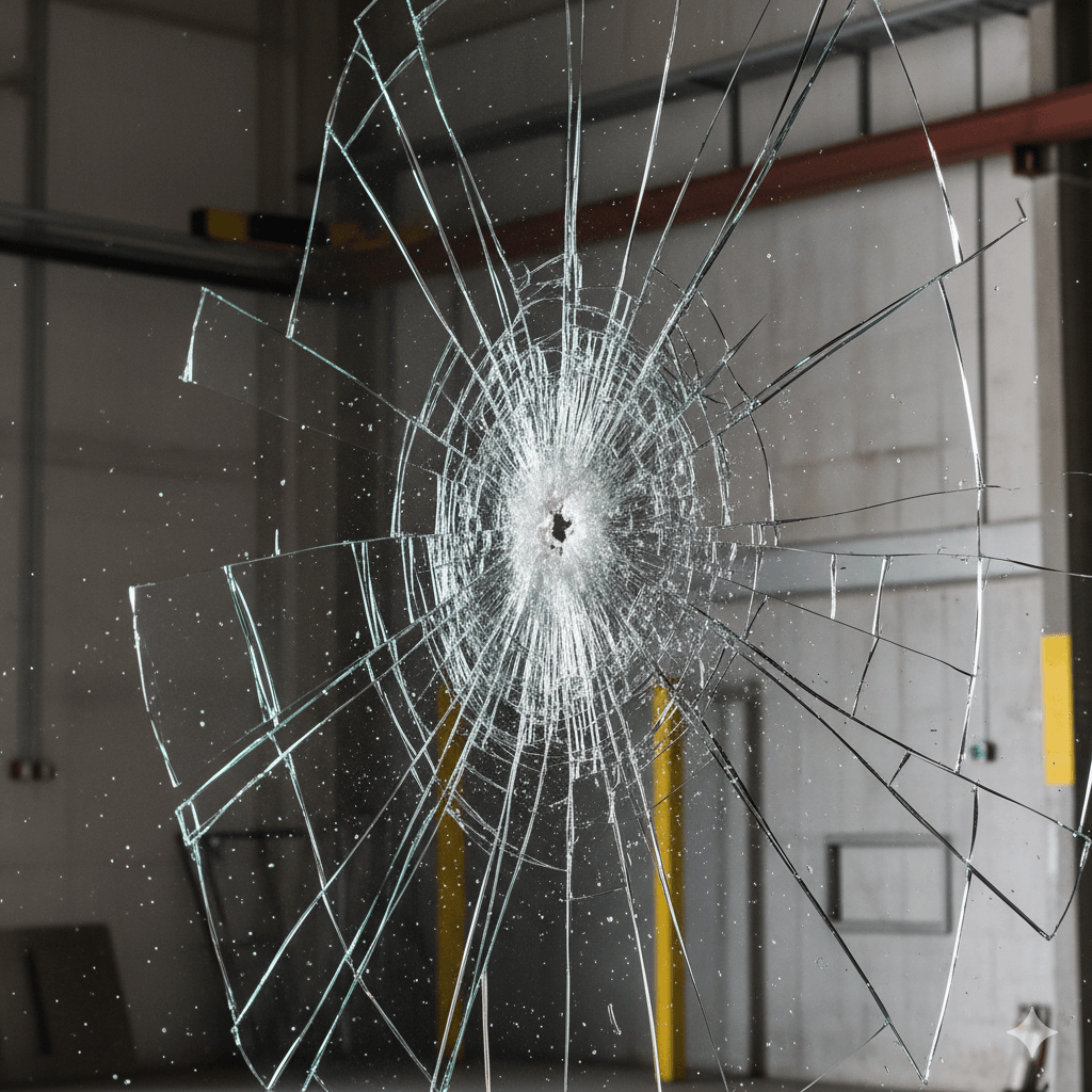 Tempered Glass Breakage