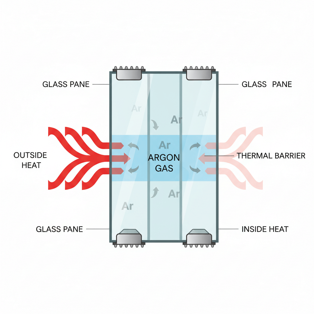 Thermally Insulated Glass